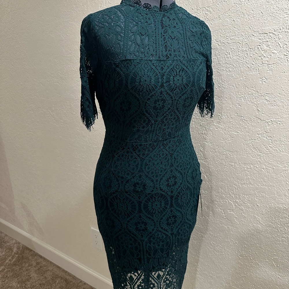 Teal dress